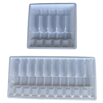Pharmaceutical PET Ampoule Tray Customization 1ml 2ml 5ml 10m Water Injection PET Ampoule Tray Wholesale Customization