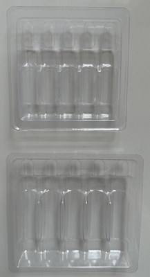 PET Polyethylene Terephthalate Ampoule Tray Customization Wholesale 1ml 2ml 5ml 10ml Water Injection Ampoule Tray Customization