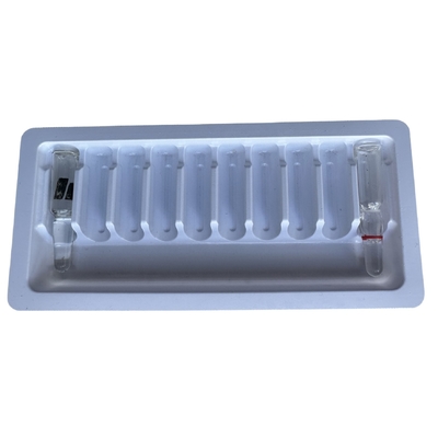 PET Polyethylene Terephthalate Ampoule Tray Customization Wholesale 1ml 2ml 5ml 10ml Water Injection Ampoule Tray Customization