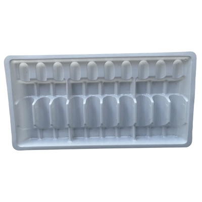 PET Polyethylene Terephthalate Ampoule Tray Customization Wholesale 1ml 2ml 5ml 10ml Water Injection Ampoule Tray Customization