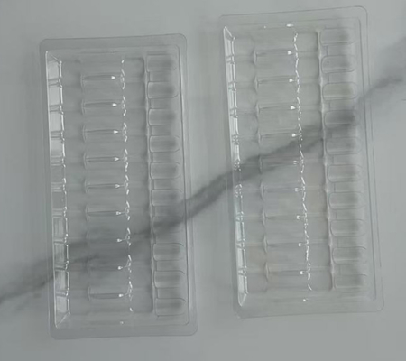 Manufacturers 10ml 10 Oral Liquid Plastic Health Care Products Cosmetic Blister Oral Liquid Tray