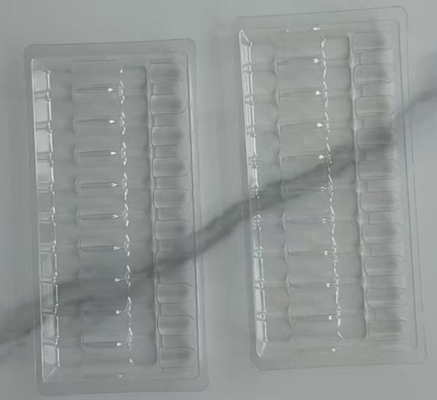 Oral Liquid Inner Support Plastic Oral Liquid White Blister Packaging 10ml*10 Inner Packaging Box Manufacturers Wholesale