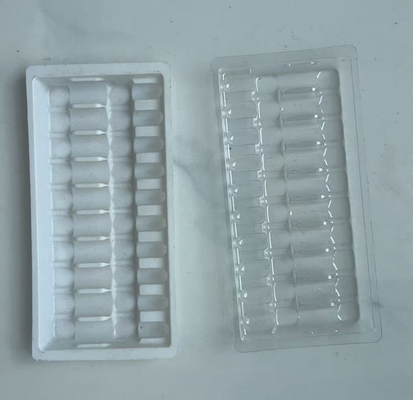 5ml 10-ampoule bottle with water light injection vaccine waist support plastic outer packaging, 5ml medical blister box wholesale