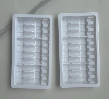 Customized production of 2-milliliter 10-dose vial plastic trays (PET trays), ampule bottle trays. Welcome to inquire.