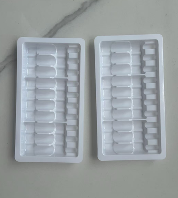 Custom 2ml 10-Piece Sealed Ampoule Tray for Medicine Packaging