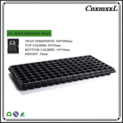200-cell Plastic Seedling Tray - 2mm Thick and Aging Resistant for Nursery and Gardening
