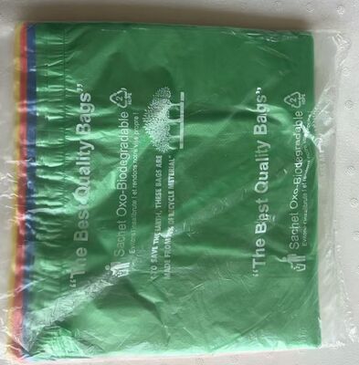 Customized Packaging HDPE Tote Bag with High Impact Resistance and Recyclable Material for Supermarkets