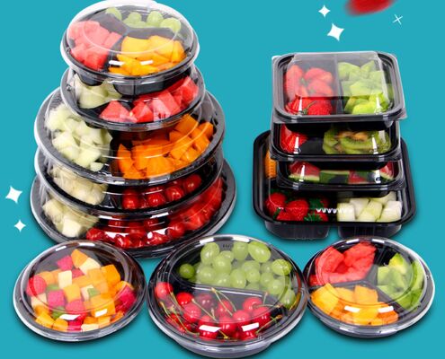 Customized PET Plastic Blister Packaging Box with Heat Sealing and Recyclable Material for Fruit and Tomato Packaging