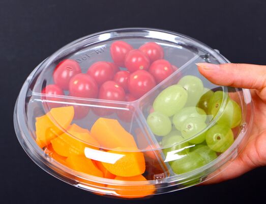 Customizable Recyclable PET Blister Packaging with Heat Sealing for Small Tomato and Grape Packaging