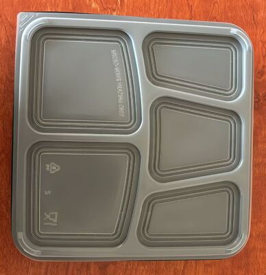 Fast food boxes, disposable fast food boxes, PP fast food boxes, 5-piece fast food boxes