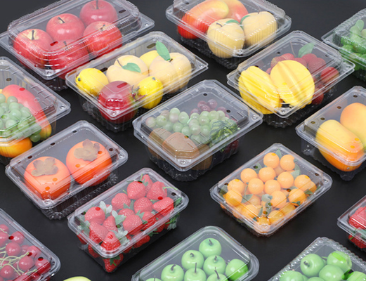 Customized Design Recyclable PET Heat Sealing Fruit Packaging Box for Perfect Protection