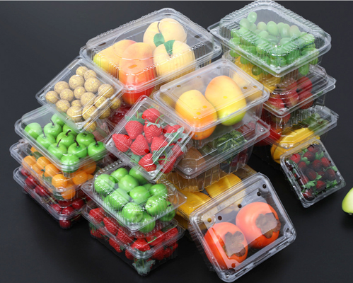 Single-use lamb roll packaging box - 1 kilogram box of lamb slices in plastic - premium wagyu roll transparent packaging box manufacturer - in stock now