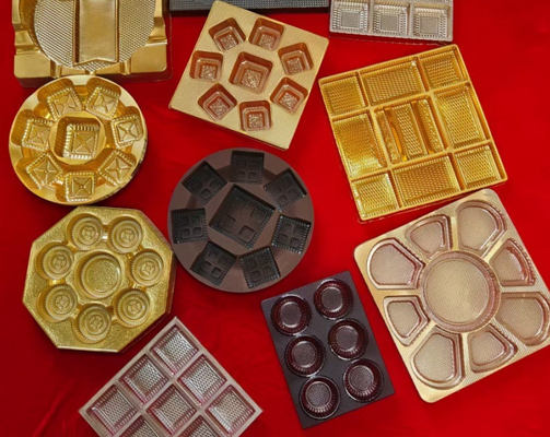 Customizable Recyclable Chocolate Packaging Box with Heat Sealing for Fruits and Cakes