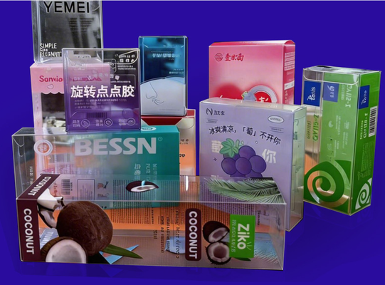 【cnxmxxl】PET transparent packaging box customization. 24-hour sample production. Minimum order quantity: 50 pieces. Supports custom printing based on provided design