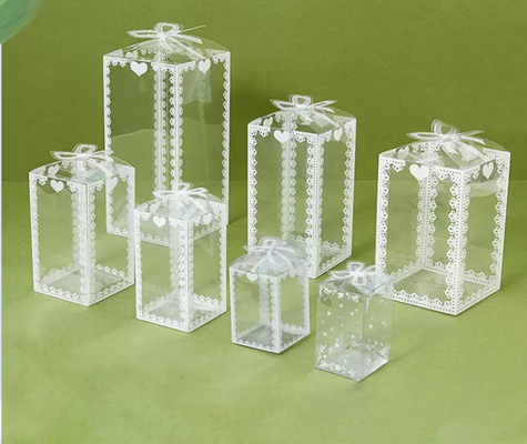 Packaging box / PET transparent packaging box, PP plastic gift box, biscuit box, soap box, customization