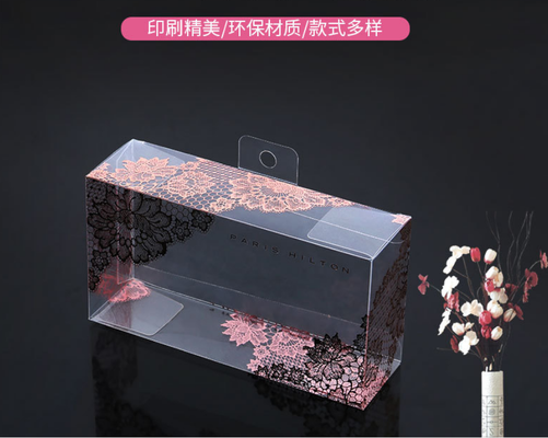 PVC packaging boxes, blank folded plastic boxes, wholesale of general-purpose PET rectangular high-transparency plastic boxes, plastic boxes