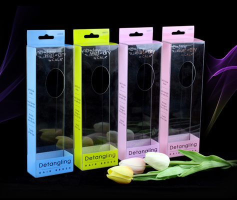 Toothbrush holder with ear clip, PVC transparent packaging box, PET plastic folding box, PP matte textured printing, customization available