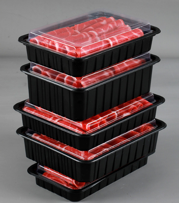 vacuum blister packaging clear disposable blister vented fruit box  ventilation holes container anti‑crush fruit packaging
