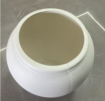 Modern PE Coated Plastic Flower Pot in Multiple Sizes for Indoor and Outdoor Use
