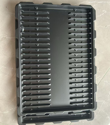 Customized Size Eco-friendly High-temperature Resistant Anti-static Blister Tray for Electronic Components