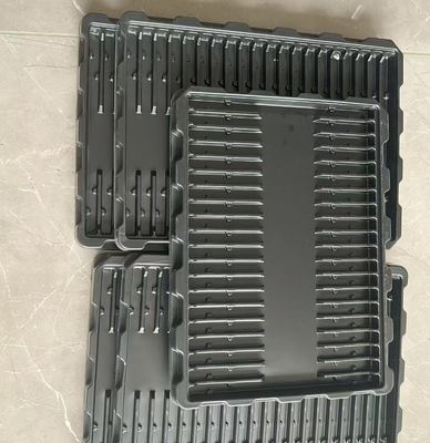 Customized Size Eco-friendly Conductive Plastic Anti-static Plastic Tray for Electronic Components