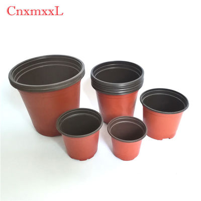 Simple Style Flowerpot Garden Plastic Flower Plant Pot Multiple Size Outdoor Nursery Pot