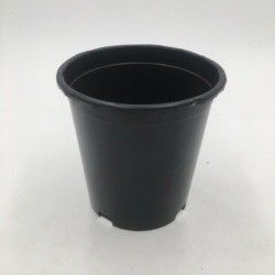 Customizable Black Plastic Flower Pot Outdoor Gallon Pot High Quanlity