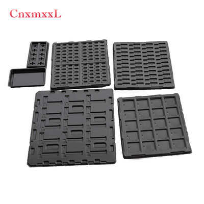 Anti Static EPE Plastic Blister Packaging 80mm Electronic Component Trays